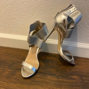 Silver heels
